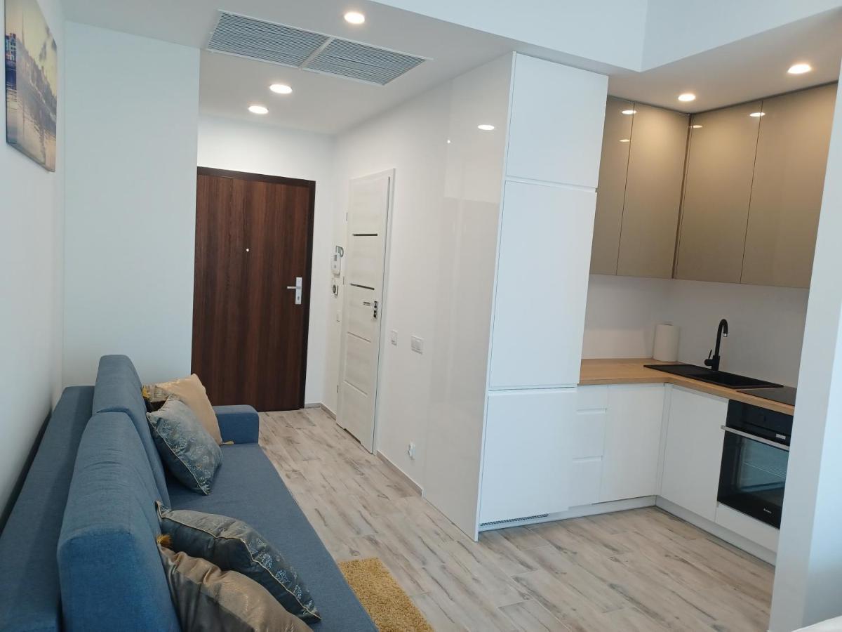 Hanza Tower Ajp Lux Apartment Stettino Esterno foto
